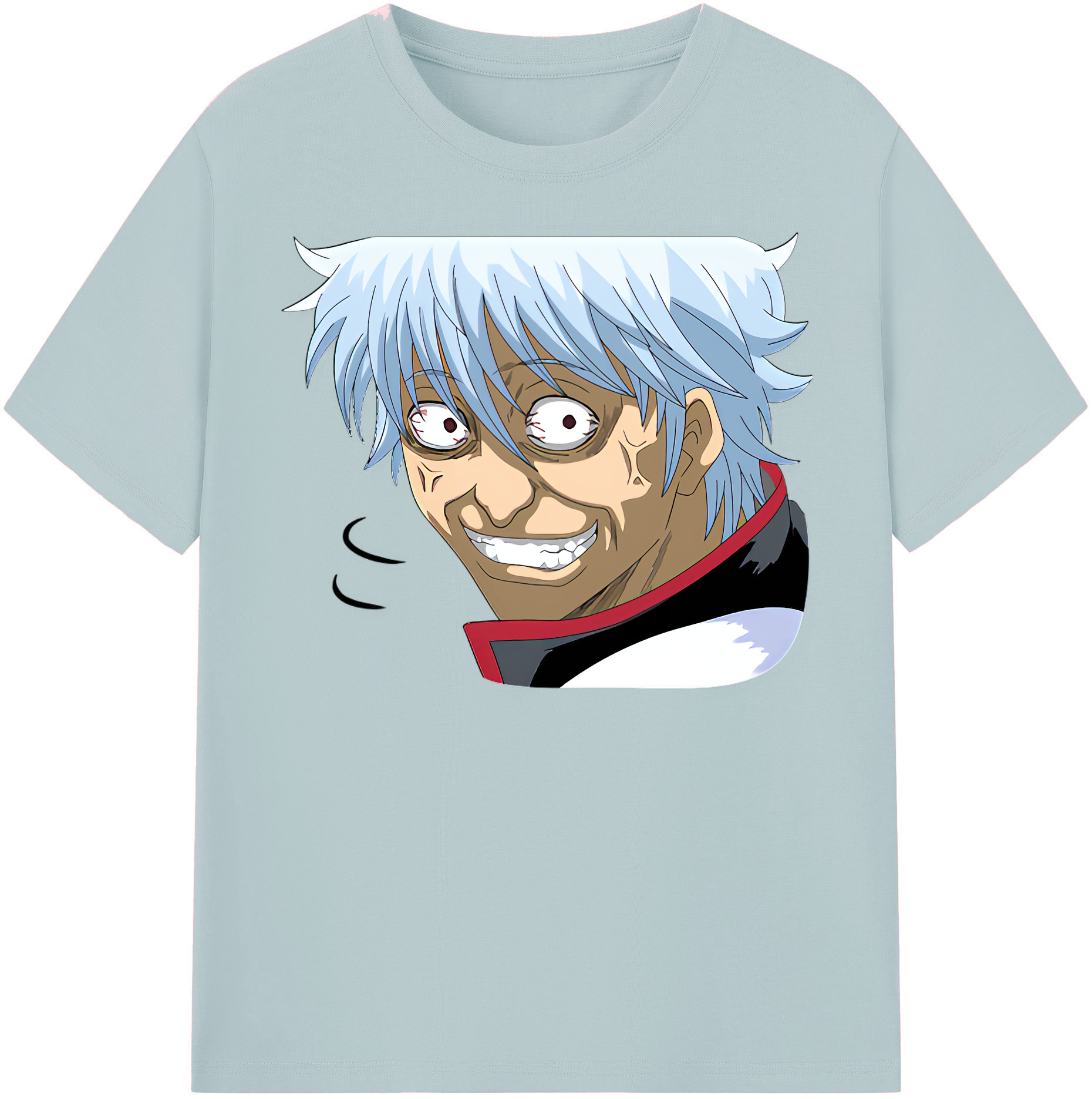 （画像用） ぎんたま 坂田銀時（さかたぎんとき） 神楽 志村新八（しむら しんぱち） GINTAMA Sakata Gintoki Kagura Shimura Shinpachi 綿100％半袖Tシャツ（フロントプリント）